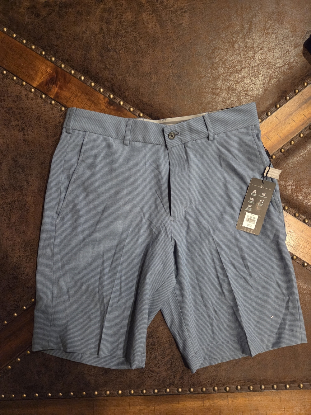 Walter Hagen Men's Flat Front Perfect 11 Golf Shorts, Size 32